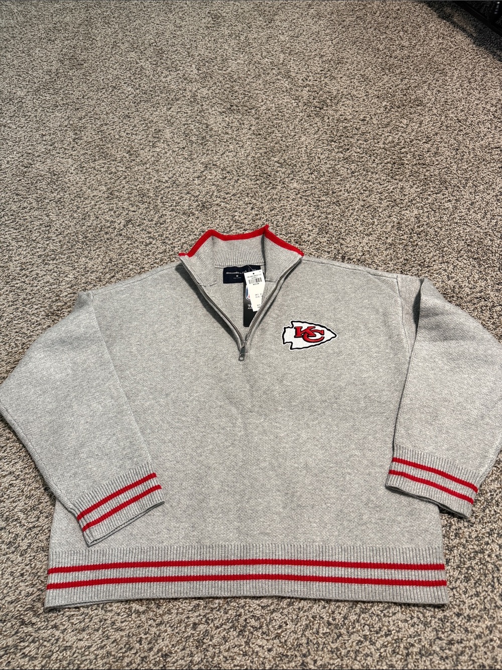 Kansas City Chiefs LuxeLoft Half-Zip